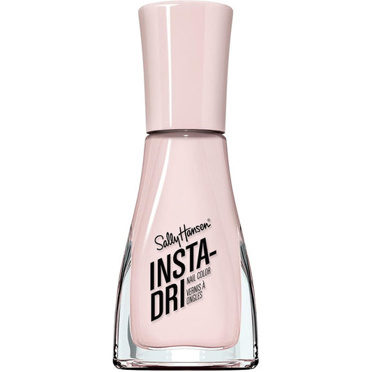 Sally hansen 239 In a blush pale pink nude nail polish bottle for quick dry manicures