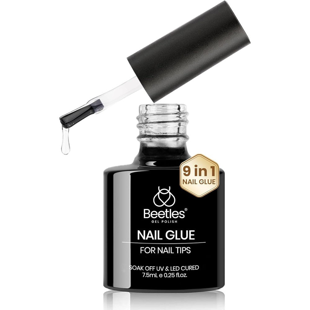 Beetles 9 in 1 nail glue gel bottle front view