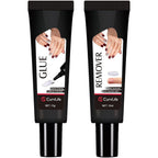 Curvlife semi solid nail glue and remover kit front view