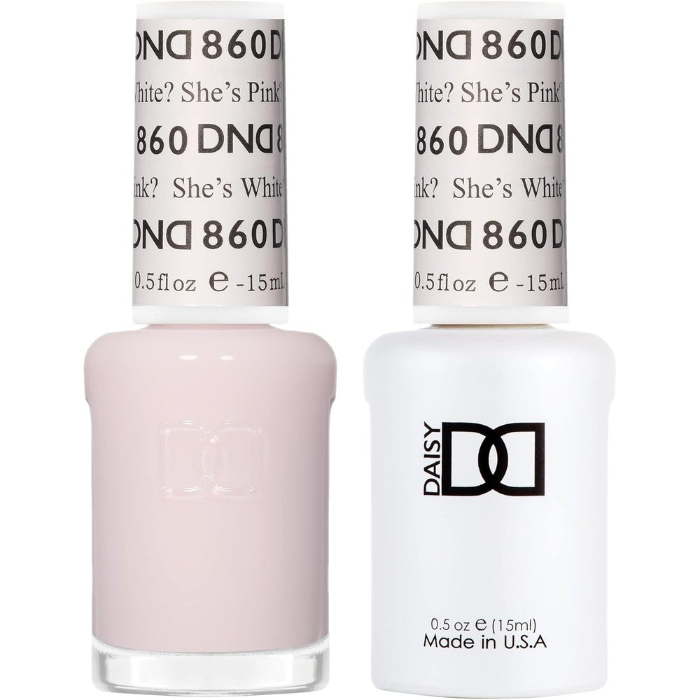Daisy DND Gel Polish Set Sheer Collection front view