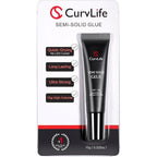 Curvlife super strong nail glue 15 grams front view packaging