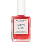Manucurist Active Glow Raspberry nail polish front view bottle