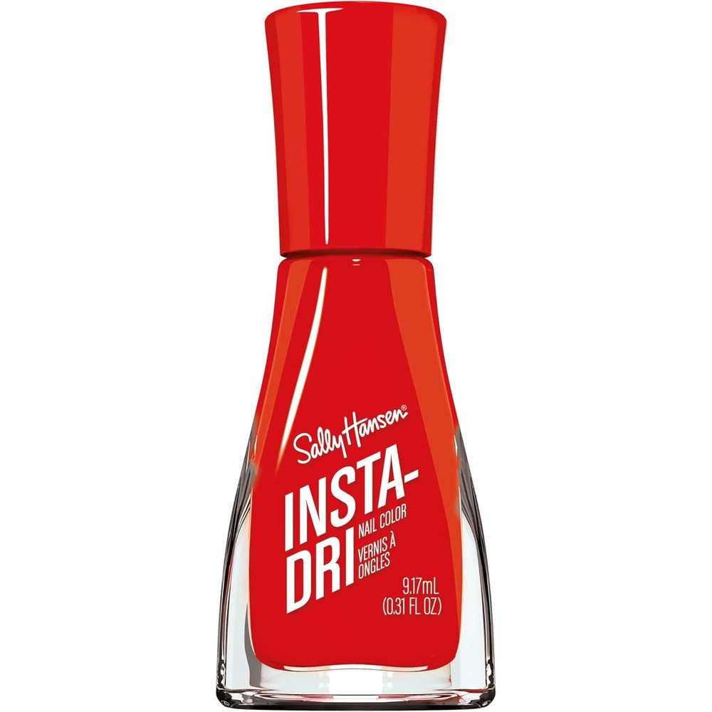 Sally Hansen Insta Dri Augmented Red Ality nail polish front view