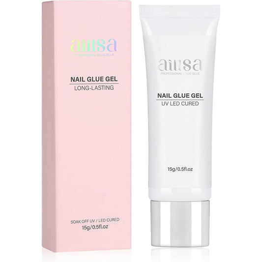 Aillsa solid gel nail glue pot front view