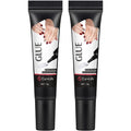 Curvlife upgraded semi solid nail glue front view tubes