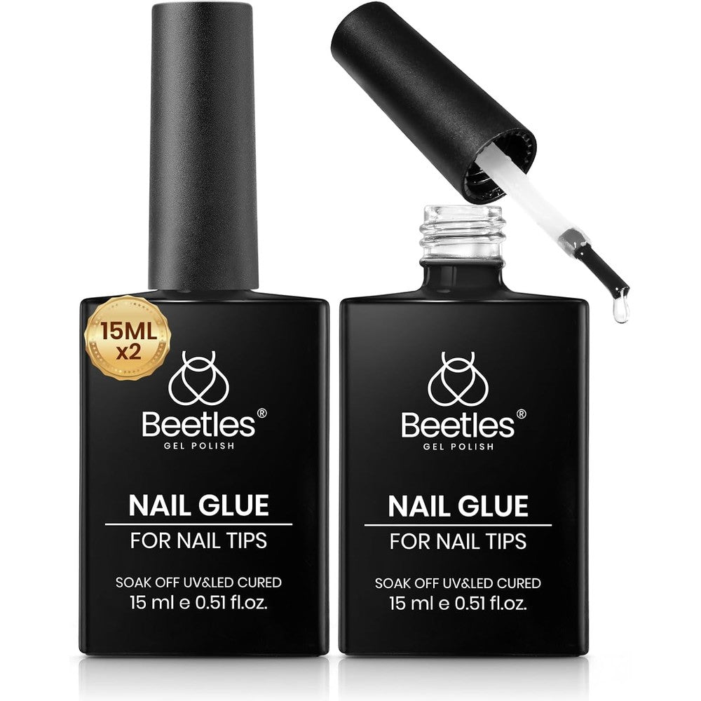 Beetles gel nail glue for acrylic tips front view