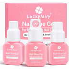 Luckyfairy gel nail glue front view bottle