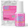 Gel Party Super Strong Brush On Nail Glue front view bottle packaging