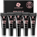 Luckyfairy semi solid nail glue front view