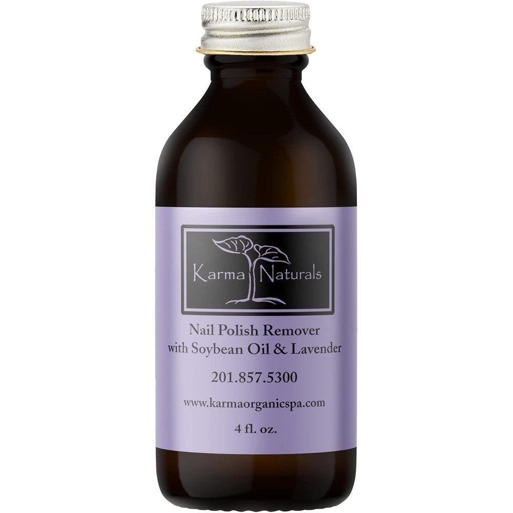 Karma Organic Soybean and Lavender Nail Polish Remover bottle