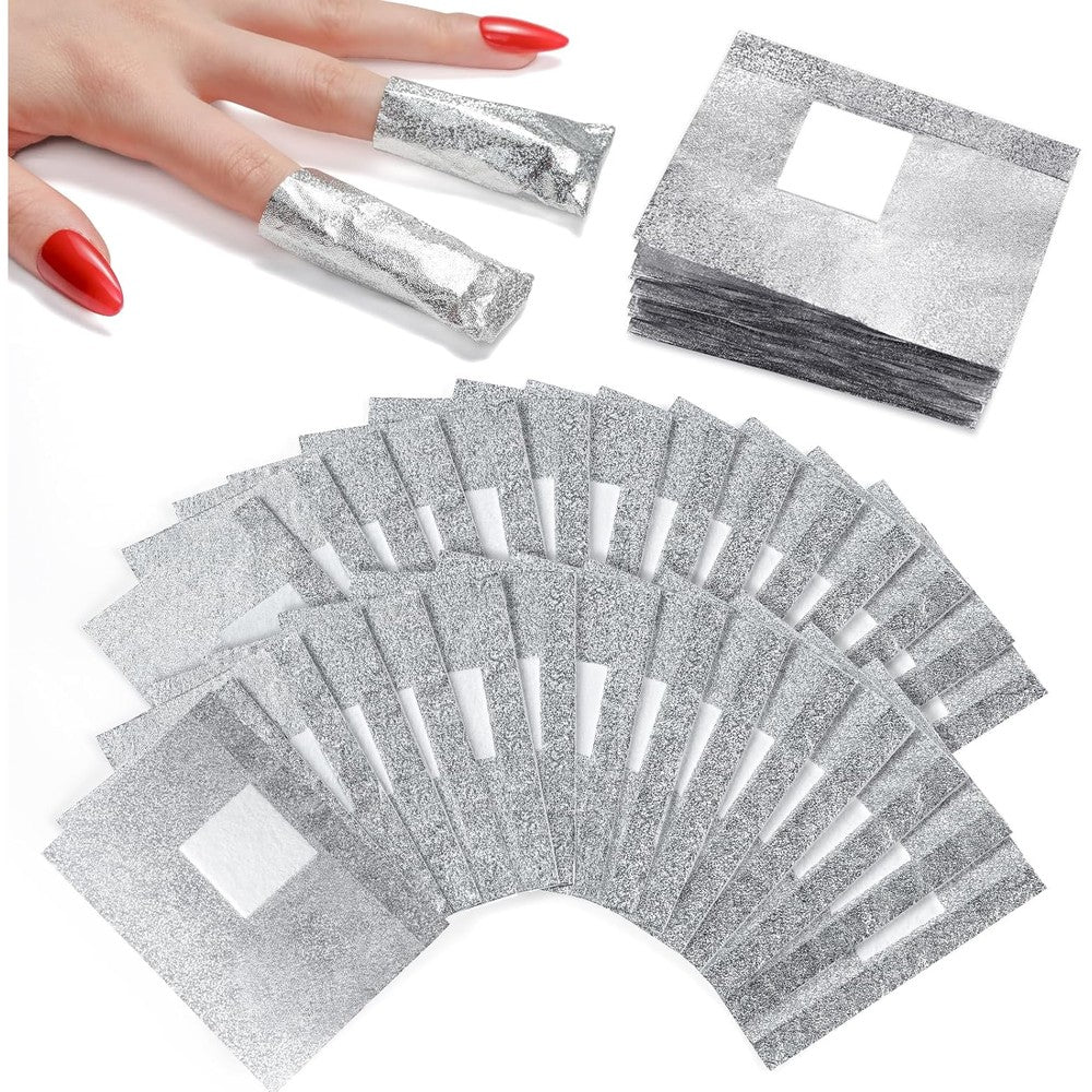 Makartt Nail Polish Remover Soak Off Foils front packaging view