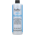 ForPro professional collection pure acetone nail remover front view bottle