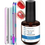 Louinstic gel nail polish remover kit bottle front view