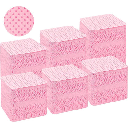 Seonggong Lint Free Nail Wipes front view package of pink cosmetic pads