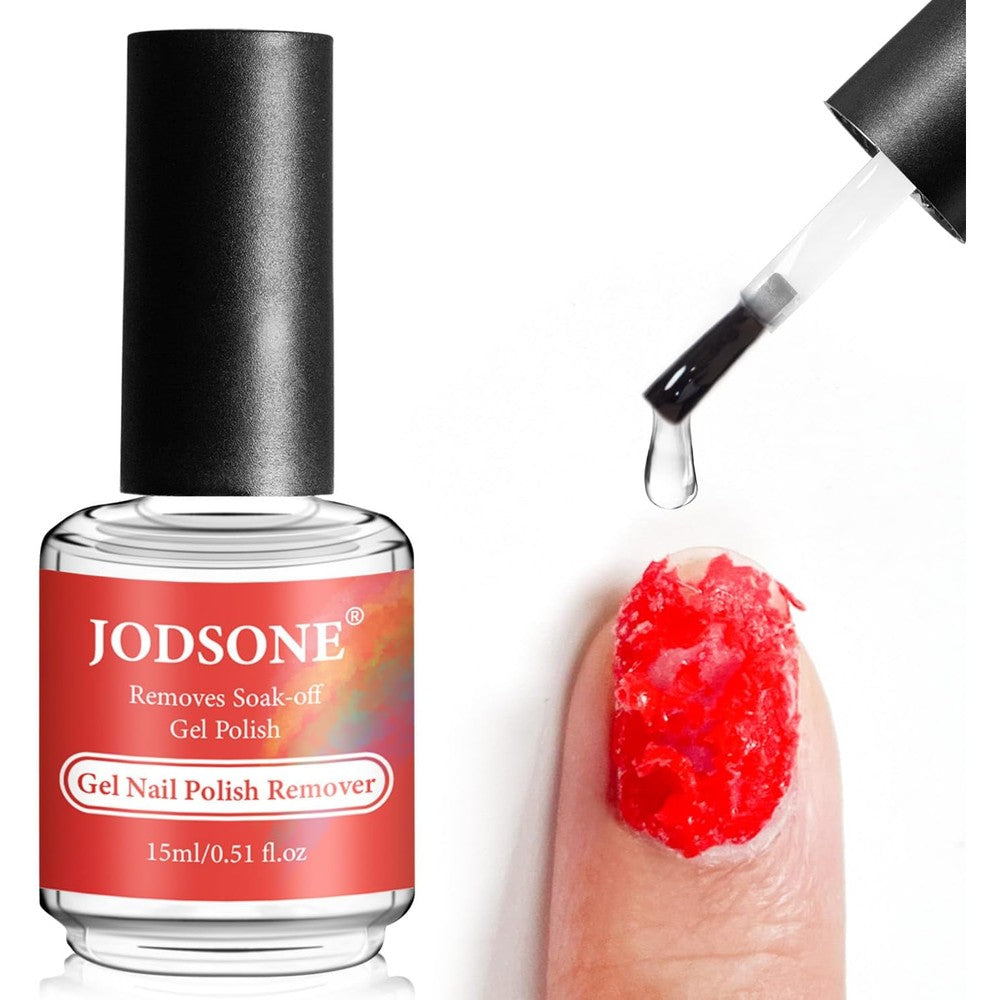 Jodsone 15 milliliter gel nail polish remover bottle front view