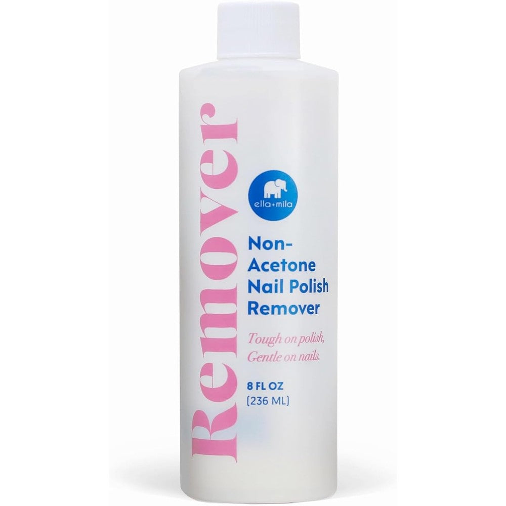 Ella+Mila Non-Acetone Nail Polish Remover 8 Fluid Ounce front view