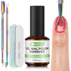 Luckyfairy gel nail polish remover bottle front view