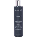 MONAT Black Two in One Shampoo and Conditioner front view bottle for premium men hair growth care