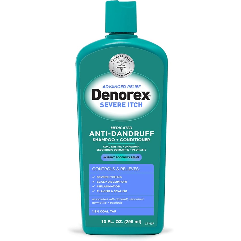Denorex Advanced Relief Severe Itch Shampoo and Conditioner front view bottle
