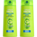 Garnier Fructis Fortifying 2 in 1 Shampoo and Conditioner front view for daily hair care
