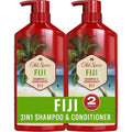 Old Spice Fiji 2 in 1 Shampoo and Conditioner twin pack front view