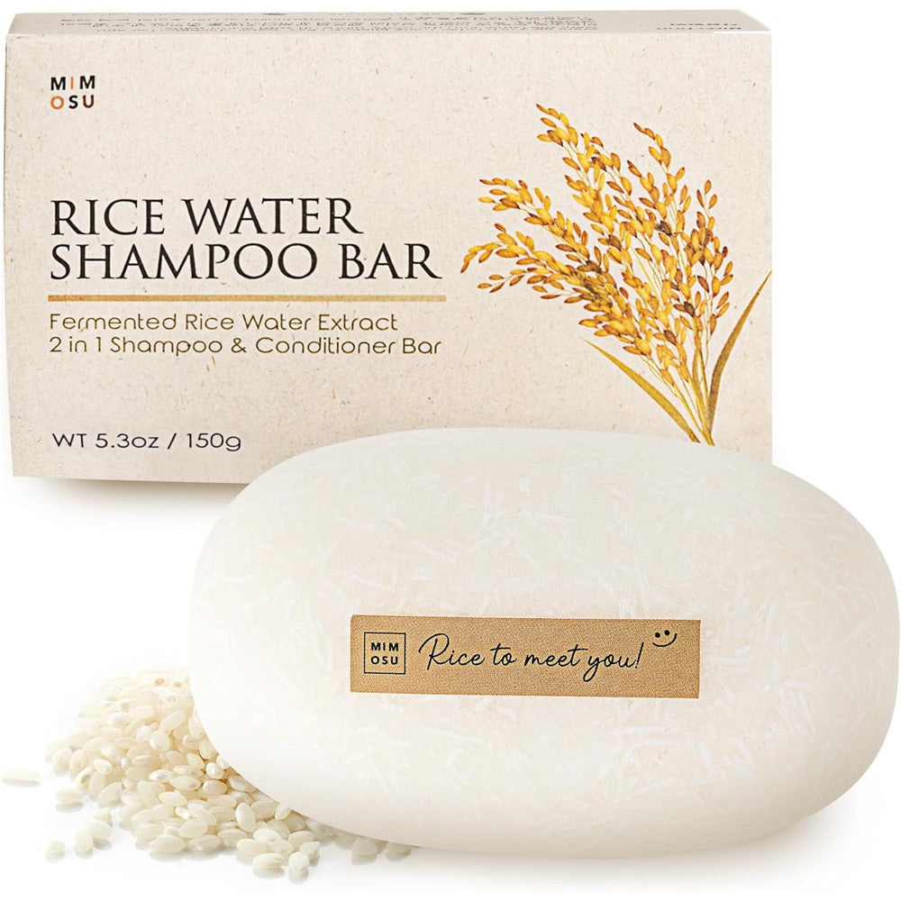 Mimosu Hair Growth Shampoo Bar front view