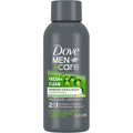 Dove Men Plus Care Fresh and Clean 2 in 1 Shampoo and Conditioner front view