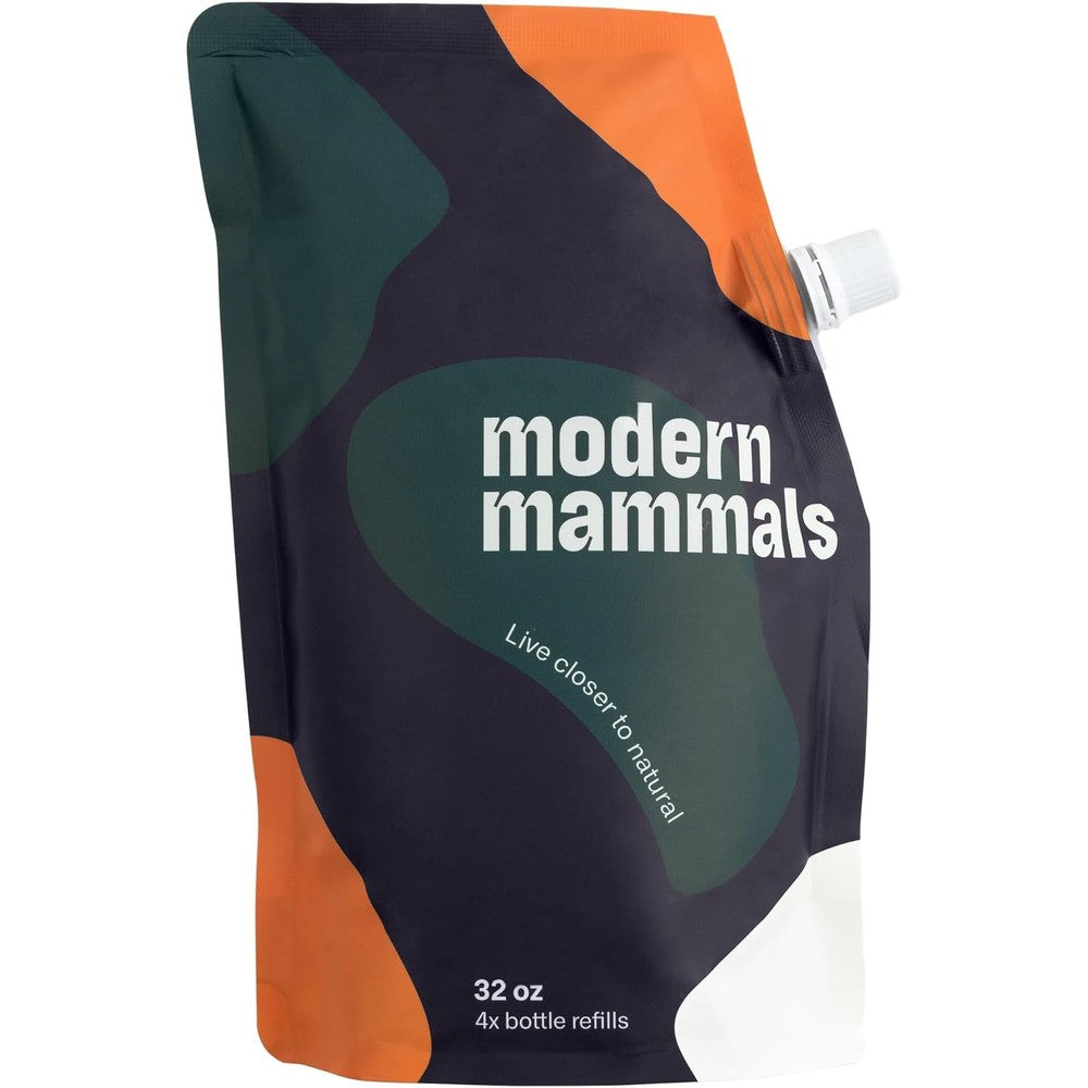 Modern Mammals Magic Mud mens shampoo alternative front view 32 ounce refill pouch