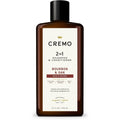 Cremo Bourbon and Oak 2-in-1 Shampoo and Conditioner front bottle view