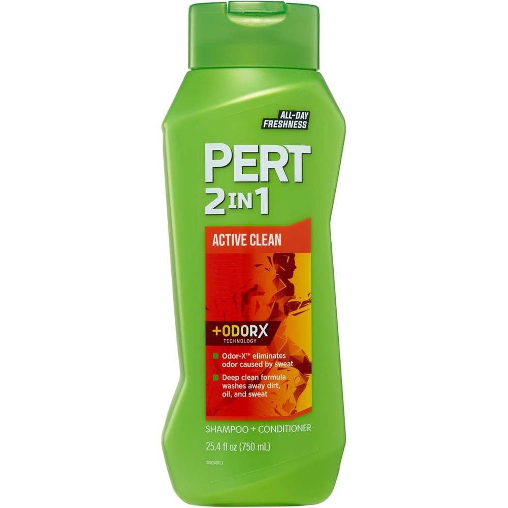 Pert 2in1 Active Clean Shampoo and Conditioner front view bottle