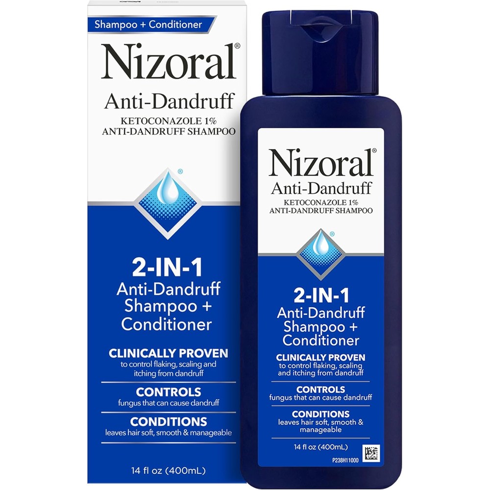 Nizoral 2-in-1 Anti-Dandruff Shampoo and Conditioner front view
