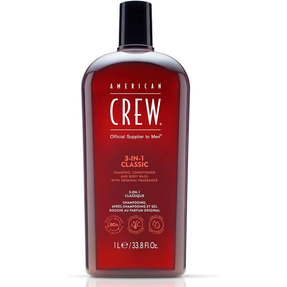 American Crew 3-In-1 Shampoo and Body Wash front view