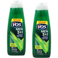 Alberto VO5 Men 3-in-1 Fresh Energy front view of two bottles