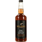 Woody's Mens 3-in-1 Shampoo, Conditioner, and Body Wash front view bottle