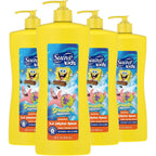 Suave Kids 3 in 1 SpongeBob shampoo conditioner and body wash front view bottle