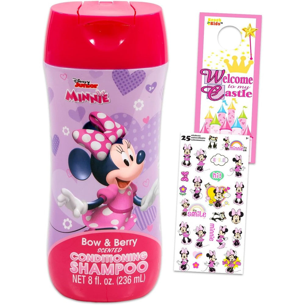 Centric Brands Minnie Mouse three in one shampoo conditioner body wash front view