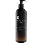 CHI Pour Homme Three In One Cleansing Hair Face and Body Wash front view pump bottle