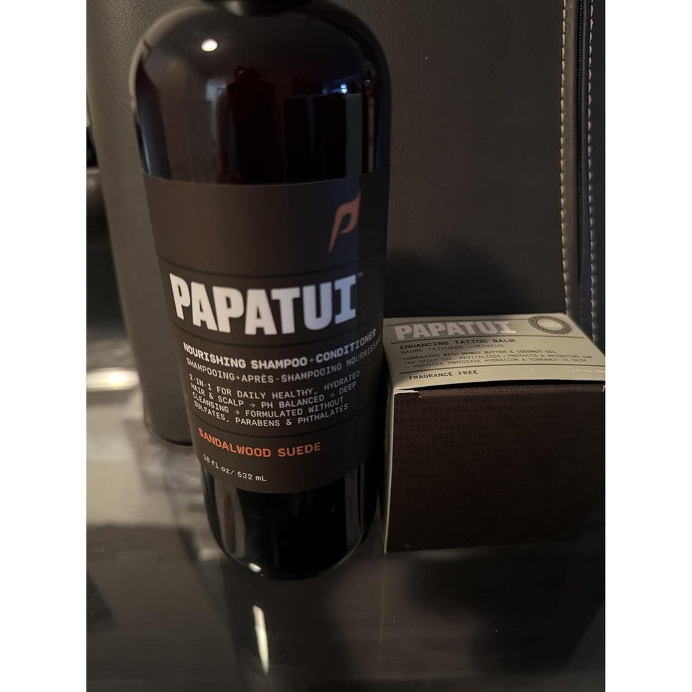 Papatui nourishing two in one shampoo and conditioner front view bottle