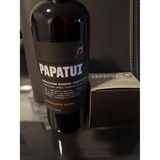 Papatui nourishing two in one shampoo and conditioner front view bottle