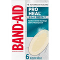 BAND-AID Brand Pro Heal Hydrocolloid Blister Bandages front packaging view advanced healing