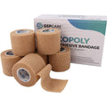 GSPCARE self adherent cohesive bandage wrap 6 count box front view for athletic joint support