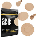 Skin Grip Freestyle Libre 3 Sensor Covers 20 pack front view showcasing tan diabetic adhesive patches
