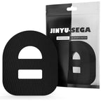 Jinyu-Sega Omnipod 5 Adhesive Patches front view showing black waterproof overpatches packaging.