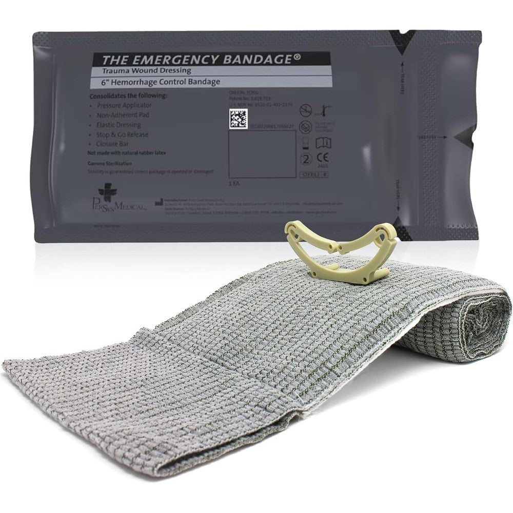 Ever Ready First Aid Israeli Compression Bandage 6 inch front view packaging