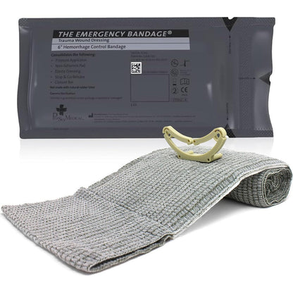 Ever Ready First Aid Israeli Compression Bandage 6 inch front view packaging