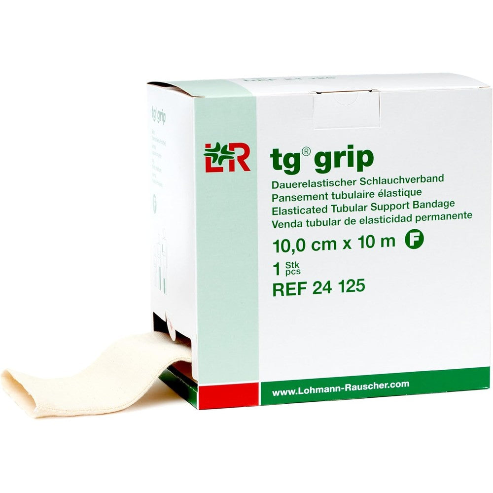 Lohmann & Rauscher Tg Grip Size F front view of the 10m roll for compression support.