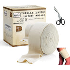 MEDca Premium Elastic Tubular Bandage Size F front view 33 feet roll