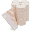 Hospora 4 inch compression bandage 5 pack front view for muscle support.
