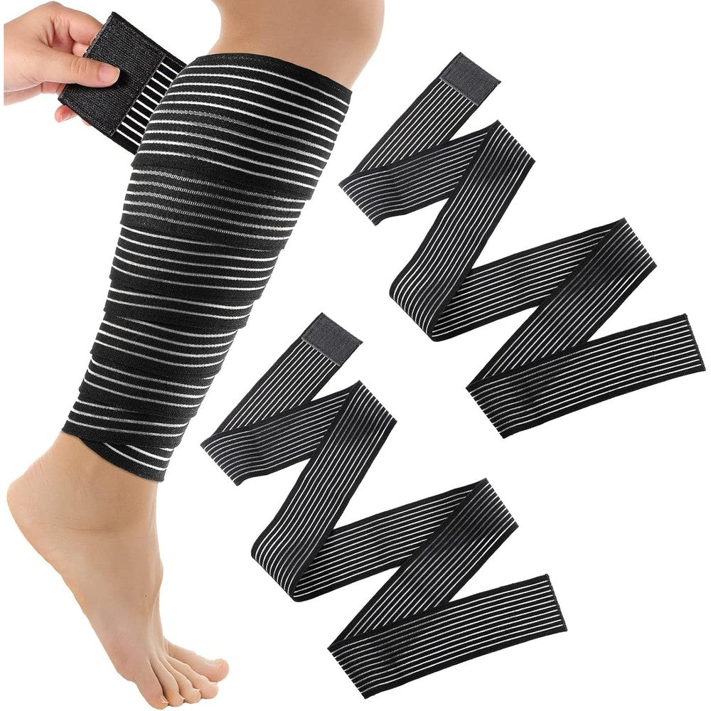 Syhood Elastic Calf Compression Bandage front view for leg support