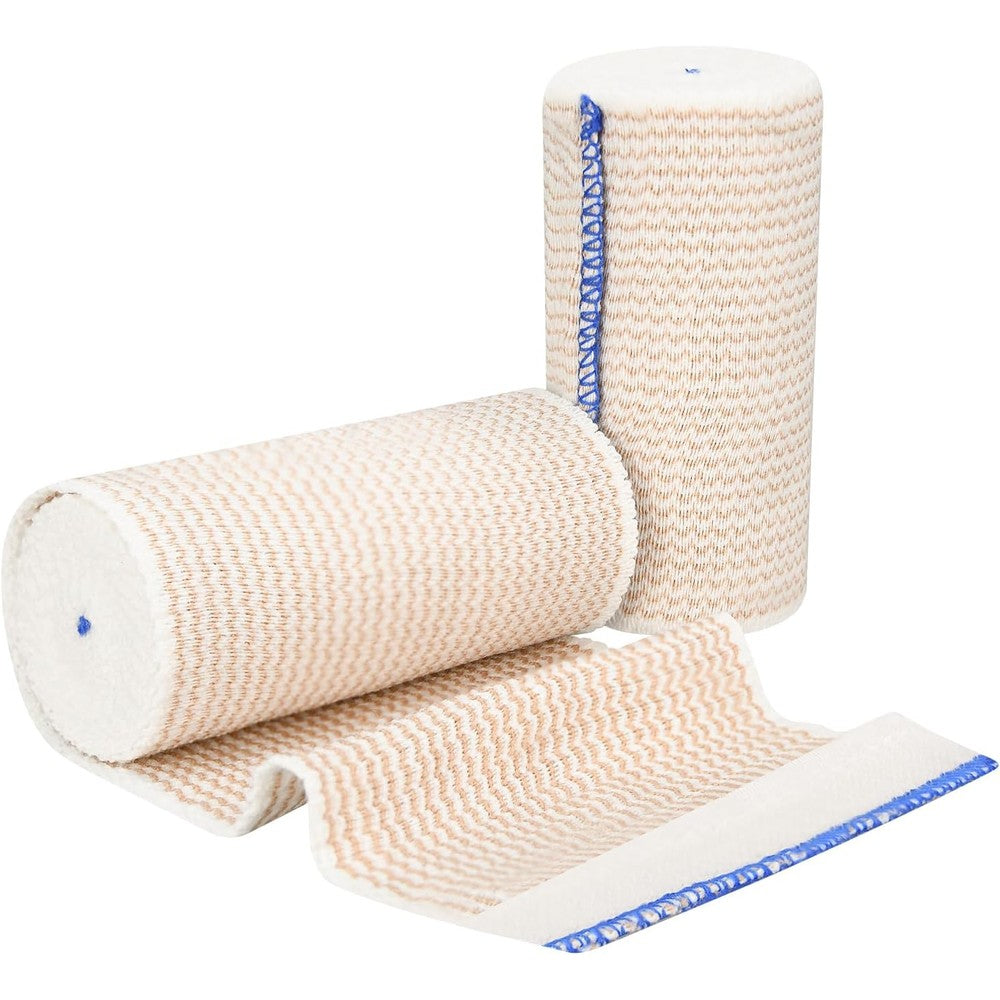 LFSEMINI Premium Elastic Bandage Wrap 2 pack front view for medical compression.